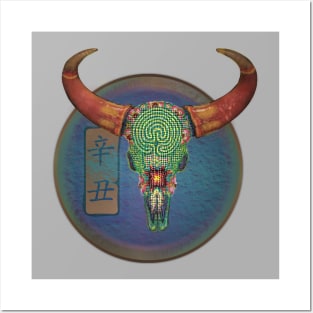 Xin Chou Ox Posters and Art